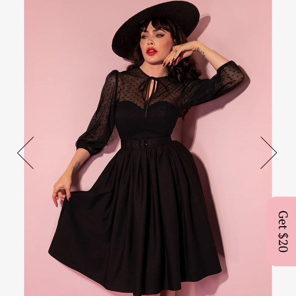 Vixen by Micheline Pitt Frenchie Swing Dress 4X